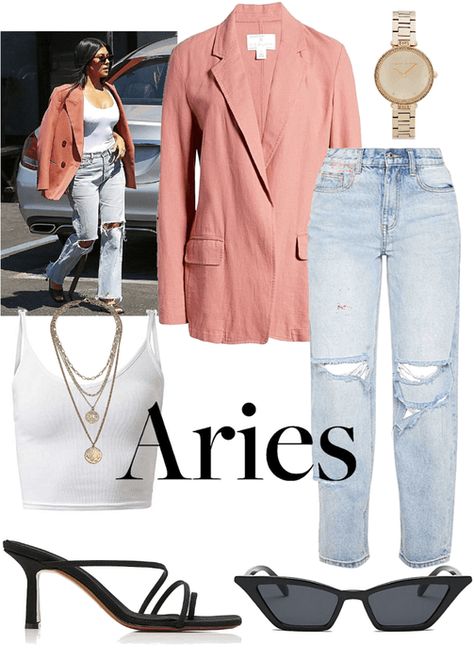 Aries Lilith Outfits, Aries Fashion Style, Aries Lookbook, Aries Outfits Style, Aries Venus Aesthetic Outfits, Aries Aesthetic Outfit, Outfits For April, Aries Fashion, Hero Archetype