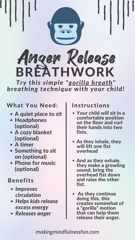 Breathing Exercises For Anger, Releasing Anger Activities, Floor Time Therapy, Release Anger Affirmations, Somatic Exercises For Anger, Releasing Anger Affirmations, Healthy Anger Release, How To Release Anger In A Healthy Way, Anger Release Activities