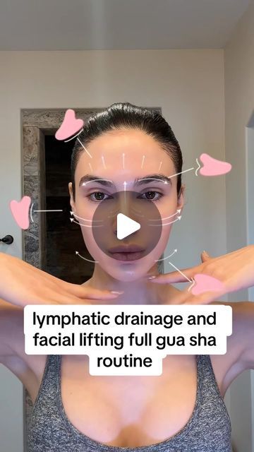 Miranda Wilson MSN-FNP on Instagram: "5 min full face routine!  . . . Always make sure to use a good slipping agent! Subscribe to my page to see which one I like to use!  . . . Remember to refrain from using your gua sha one week after getting Botox and two weeks after getting Filler!  . . . #guasha #antiaging #facelift" Gua Sha Technique Lymph, Face Roller And Gua Sha Routine, Gus Sha Routine Before And After, Gua Sha Face And Neck, Using Gua Sha Before And After, Guasha Routine For Slim Face, How To Gua Sha Face Double Chin, Gua Sha For Puffy Eyes, Gus Sha Routine Double Chin