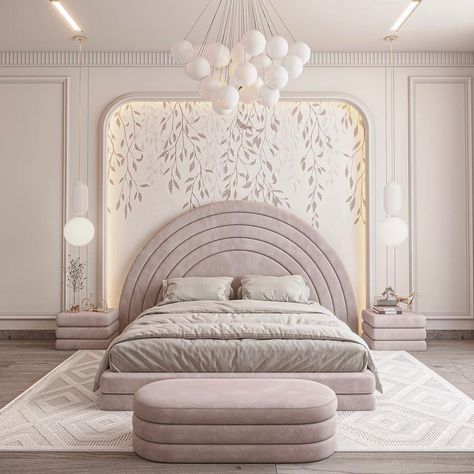 CasaDora interiors Decor | New girl bed room design 👌🏼🇦🇪 | Instagram Light Pink Bedrooms, Luxury Kids Bedroom, Girls Room Design, Magical Furniture, Kids Room Interior Design, Bedroom Interior Design Luxury, Kids Bedroom Inspiration, تصميم للمنزل العصري, Kids Interior Room