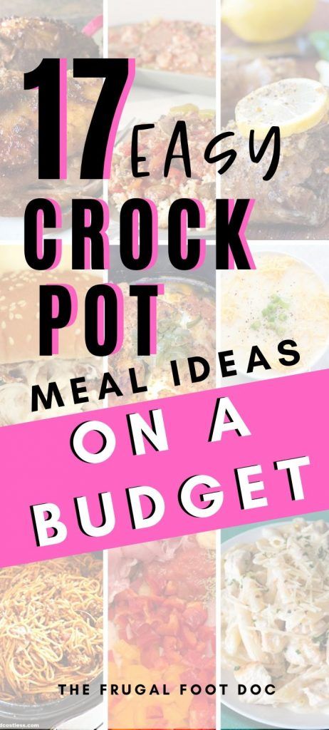 Crock Pot Meal Ideas, Simple Crock Pot Recipes, Meal Ideas On A Budget, Crockpot Dump Recipes, Crockpot Recipes Cheap, Slow Cooker Chicken Chili, Potato Soup Crock Pot, Easy Dinner Recipes Crockpot, Easy Crockpot Dinners