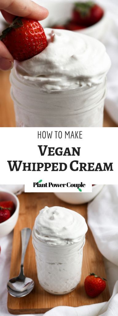 Dessert Oreo, Vegan Whipped Cream, Recipes With Whipping Cream, Desserts Vegan, Vegan Ice Cream, Vegan Dessert, Dessert Lover, Fresh Strawberries, Vegetarian Recipes Easy