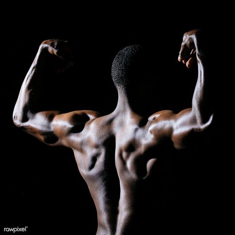 Black Man Fitness, Muscular Black Man, Gym Men Motivation, Fitness Shoot Ideas, 2024 Manifestations, Man Back, Male Aesthetic, Vision 2024, Gym Photography