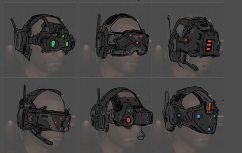 ArtStation - Aliens Sharpshooter Targeting Goggles, Bryan Flynn Sci-fi Helmet, Futuristic Armor, Power Armour, Futuristic Armour, Apocalypse Art, Sci-fi Armor, Future Soldier, Tactical Gear Loadout, Combat Gear