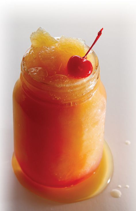 Bourbon Slush for a Crowd Bourbon Slushies Slush Recipes, Frozen Bourbon Drinks, Bourbon Slush Recipe With Tea, Cabin Drinks, Bourbon Slush Recipe, Whiskey Slush, Alcoholic Slush, Alcoholic Slushies, Slushie Recipes