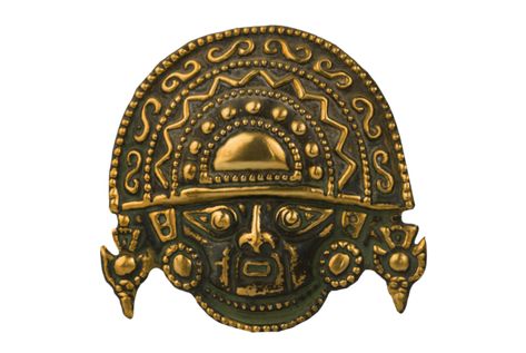 Peruvian Mask, Inka Gold, Gold Museum, Ancient Jewels, Inca Empire, Historical Jewellery, Ethnic Art, Historical Period, Anatomy Drawing