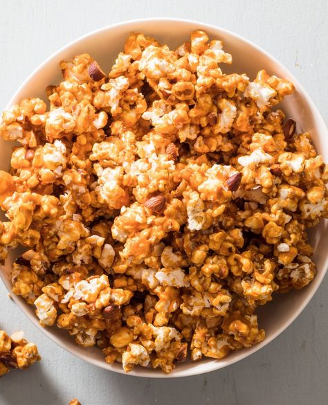 Have you tried making caramel at home? This version, infused with cayenne, uses an easy method that anyone can master. Carmel Popcorn Recipe, Spicy Caramel, Making Caramel, Tacos Dorados, Chocolate Candy Recipes, Movie Night Snacks, How To Make Caramel, Illustrated Magazine, America's Test Kitchen Recipes