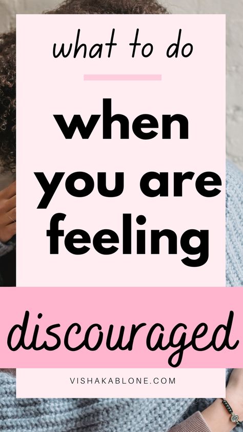 What to do when you feel discouraged Comforting Thoughts, Personal Improvement Plan, Healthy Living Motivation, Becoming A Better You, Personal Growth Plan, Feeling Discouraged, Self Growth, Girl Boss Motivation, Mentally Strong