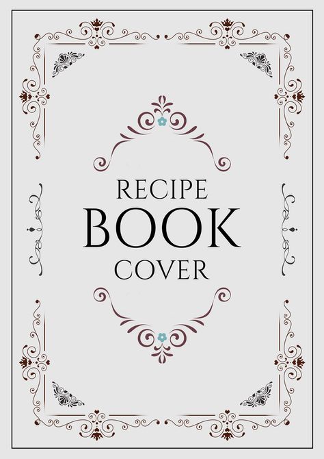 European Pattern Vintage Cookbook Cover#pikbest#Templates#Others Vintage Book Cover Template, Damask Wedding Decor, Cookbook Cover, Recipe Book Covers, European Pattern, Kitchen Labels, Wedding Invitation Background, Vintage Book Cover, Book Cover Template