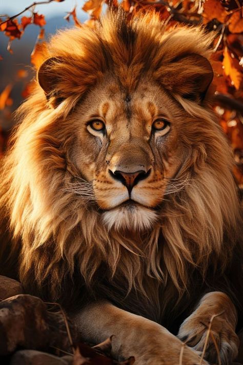 Beautiful Lion Photography, Lion Photo, Lion Portrait, Wild Animals Photography, Lion Photography, Lions Photos, Beautiful Lion, Antique Wall Decor, Spirit Animal Art