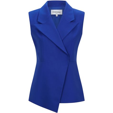 SLEEVELESS BLAZER | Femponiq | CULT MIA Vests Womens, Power Dress, Daughter Dress, Sleeveless Blazer, Way To Success, Jumpsuit And Blazer, Blazer Jackets For Women, Edgy Chic, Office Siren