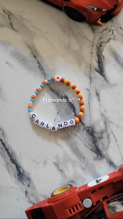 Ferrari Friendship Bracelet, Lando Norris Bracelet, F1 Friendship Bracelet, F1 Bracelet Ideas, Formula 1 Bracelet, F1 Bracelet, Friendship Bracelets Designs, Bracelet Craft Diy, Diy Bracelet Designs