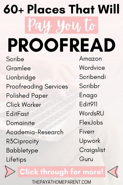 list of proofreading job sites Court Reporter, Work From Home Careers, Work From Home Companies, Proofreading Jobs, Colorful Outfits, Legit Work From Home, Ways To Get Money, Student Jobs, Online Jobs From Home