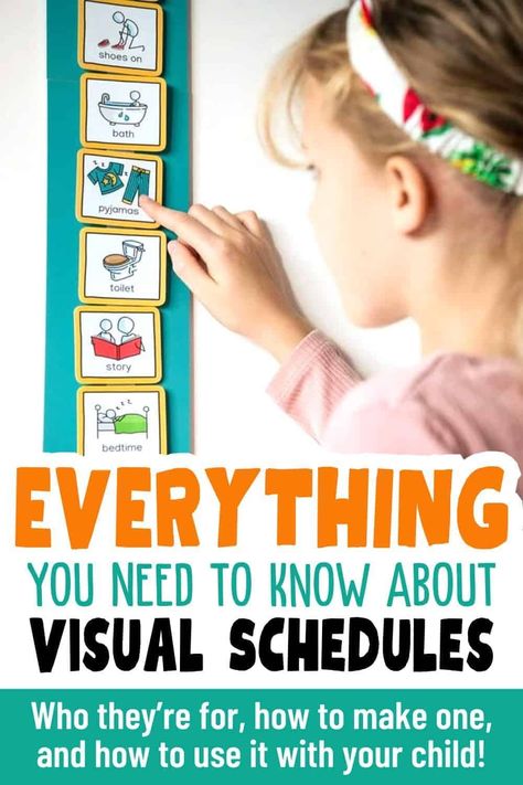 Daily Routine Schedule Preschool, Diy Visual Schedule For Kids, Visual Schedule For Toddlers, Kids Weekly Schedule, Kids Visual Schedule, Toddler Visual Schedule, Schedule For Toddlers, Visual Schedule Printable, Visual Schedule For Kids