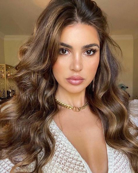 Negin Mirsalehi on Instagram: “My press-day look for the launch of @gisou at @sephoramiddleeast! Pinch me.. 🥺❤️” Cabello Color Chocolate, Negin Mirsalehi, Hair Frizz, Pinch Me, Hair Inspiration Color, Hair Inspo Color, Brown Hair Colors, Brunette Hair, Brunettes