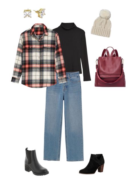 Outfit Formulas Women, Outfit Calendar, What To Wear Tomorrow, Off White Jeans, Black Moto Jacket, Body Outfit, Your Pretty, Winter Capsule Wardrobe, Winter Jeans