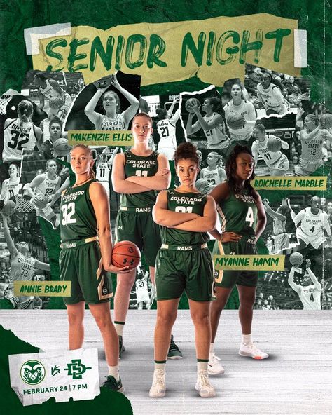 Senior Day Sports Graphics, Sport Banner Design Poster, Senior Night Graphic Design, Sports Photo Collage, Game Day Graphics Design, Senior Night Graphic, Gameday Sports Graphics, Game Day Graphic Design, Sports Magazine Layout