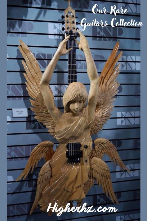 Toshihiko Takamizawa, Angel Guitar, Wood Guitar, Instruments Art, Blink Blink, Fender Vintage, Unique Guitars, Cool Electric Guitars, Guitar Collection