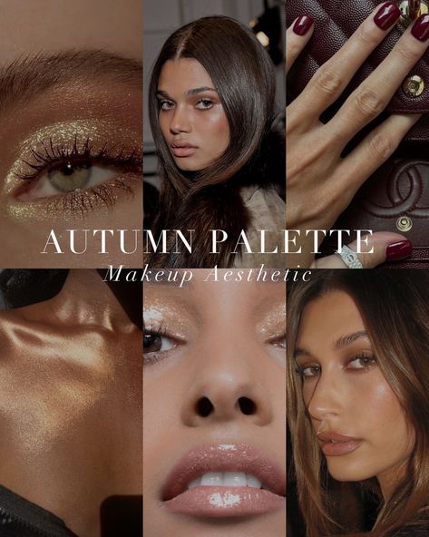 Autumn Palette Makeup, Dark Autumn Colors, Deep Autumn Makeup, Soft Autumn Makeup, Deep Autumn Palette, Soft Autumn Deep, Autumn Color Palette Fashion, Soft Autumn Palette, Deep Autumn Color Palette