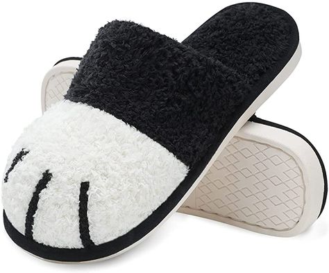 MAXTOP Plush cotton slippers women's animals cat paw winter warm soft non-slip cuddly Christmas home slippers for girls gift guests indoor outdoor : Amazon.de: Shoes & Bags Paw Slippers, Dog Slippers, Elegant Slippers, Travel Slippers, Cat Slippers, Animal Slippers, Comfortable Slippers, Outdoor Slippers, Home Slippers