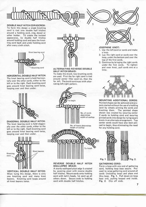 Macrame Pattern Curtain Macrame Room Dividers Vintage Macrame Navajo image and visual related images Macrame Curtain Pattern Free, Macrame Net Diy, Macrame Beginner Projects, Macrame Curtain Tutorial, Door Curtains Diy, Vintage Macrame Patterns, Macrame Door Curtain, Curtain Tutorial, Macrame Room Divider