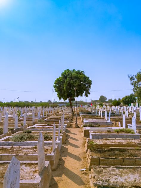 Jannat-ul-Baqi Graveyard, Karachi. Islamic Graveyard, Crown Tattoo Design, Crown Tattoo, Color Grading, Pilgrimage, Graveyard, Tattoo Design, Dolores Park, Iphone Wallpaper