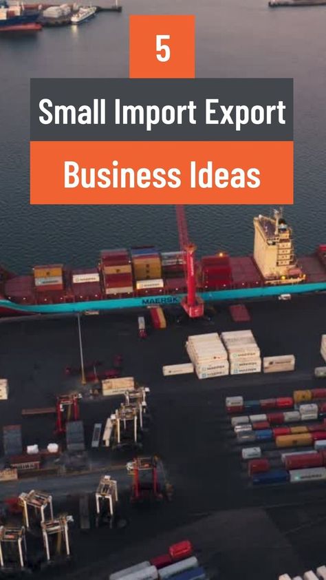 Small Import Export Business Ideas #businessideas #importexportbusiness #export #import Import And Export Business, Import Export Business, Import Business, Starting Small Business, Export Business, Google Business, Finishing Materials, Business Skills, Money Life Hacks