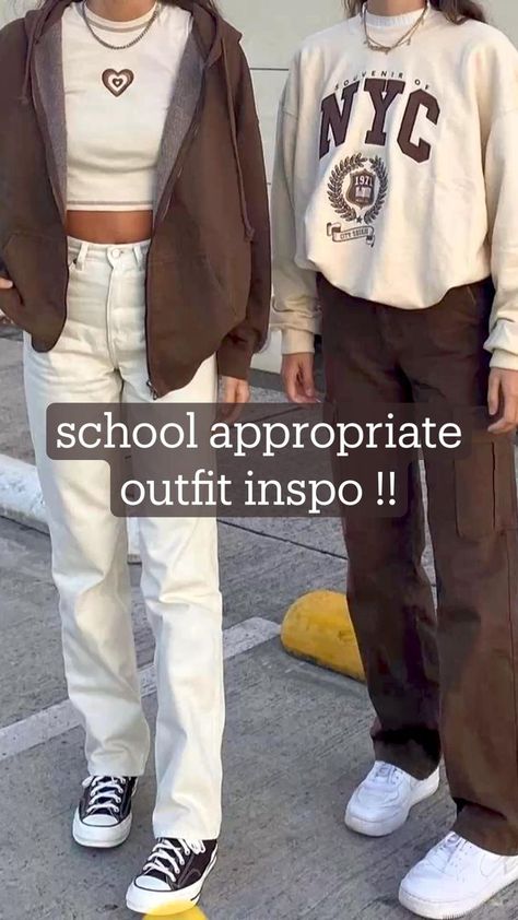 School Appropriate Outfits, Middle School Fashion, Appropriate Outfits, Outfit Ideas School, Engagement Photo Outfits Fall, Middle School Outfits, Outfits Baggy, About School, First Day Of School Outfit