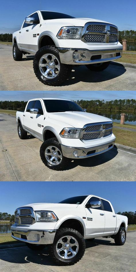 2017 Dodge Ram 1500 Crew Cab Laramie 4X4 lifted [great shape] Custom Ram 1500 Crew Cab, 2017 Dodge Ram 1500 Ideas Custom Trucks, Dodge Ram 1500 Hemi, Lifted Ram, Dodge Ram Lifted, Power Trailer, Ram Trucks 1500, Lifted Trucks For Sale, 2017 Ram 1500