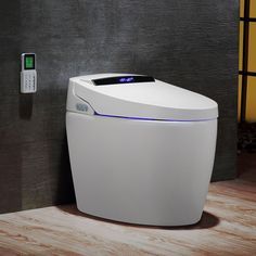 It boasts modern design. Combine the best features of a conventional high quality ceramic toilet with the modern advanced toilet with smart features. #toilet #bath #bathroom Toilet And Bidet, Ceramic Toilet, Toilet Installation, Elongated Toilet, Modern Toilet, Bidet Toilet Seat, Flowing Water, One Piece 1, Smart Toilet