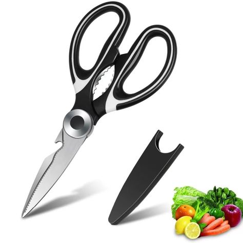 Stainless Steel Kitchen Tools, Chicken Bones, Kitchen Shears, Jar Opener, Fish And Meat, Kitchen Scissors, Kitchen Tool, Steel Kitchen, Stainless Steel Kitchen