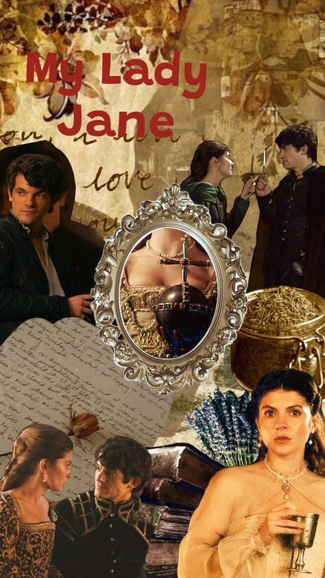 My lady Jane 🪞🌷 #myladyjane#romance#series #aesthetic #collageart Jane Aesthetic, My Lady Jane, Lady Jane Grey, Jane Gray, Romance Series, Collage Art, Romance