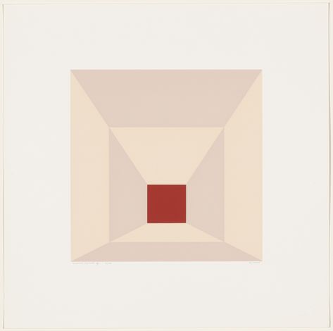 Joseph Albers, Abstract Art Projects, Mitered Square, Walker Art Center, Victor Vasarely, Josef Albers, Wow Art, Pin Up Art, Paper Sculpture