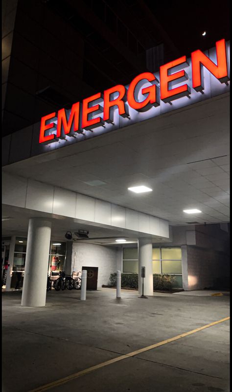 Picture of the outside of an Emergency Room Emergency Room Aesthetic, Emergency Room Pictures, Hospital Emergency Room, Hospital Admit, Hand Pics, Hospital Emergency, Hospital Admit Hand Pics, We Were Liars, Mental Hospital