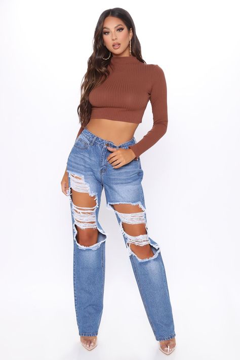 Christen Harper - fashionnova 2020 Curve Model, Distressed Boyfriend Jeans, Loungewear Women, Review Fashion, Shop Maxi Dresses, Womens Loungewear, Medium Blue, Rompers Women, Women Lingerie