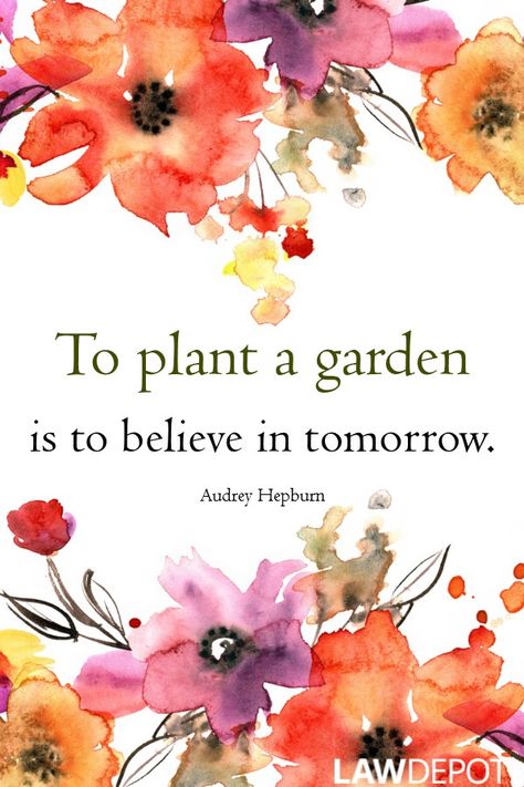 To Plant A Garden Is To Believe In Tomorrow, To Plant A Garden Is To Believe Quote, To Plant A Garden Is To Believe, Gardening Quotes Inspirational, Commonplace Journal, Gardening Business, School Motivation Quotes, Sacred Garden, Plant A Garden