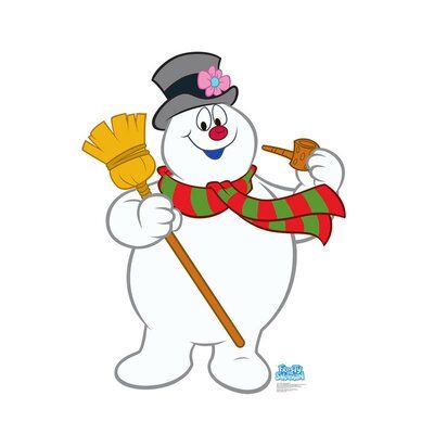 Advanced Graphics Frosty The Snowman Standup Snowmen Pictures, Christmas Yard Art, Frosty The Snowman, Christmas Yard Decorations, Christmas Rock, Cardboard Cutouts, Snowman Faces, Cardboard Cutout, Christmas Yard