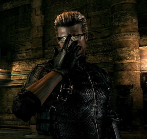 Dark Aethstetic Pfps Aesthetic, Albert Wesker Re1, Resident Evil Albert Wesker, Resident Evil 5 Wesker, Albert Wesker Pfp, Albert Wesker Re 4 Remake, Albert Wesker Stars, Albert Wesker Icons, Albert Wesker Icon Gif