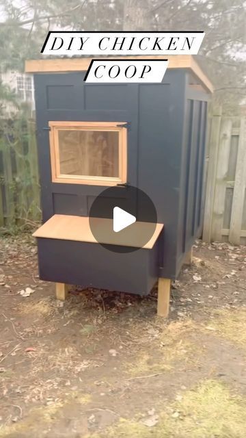 HomeDIY on Instagram: "How to make a chicken coop. Will post each part since reels only last 1:30 seconds in a few installments #chickencoop #diychickencoop #backyardchickens #coop #build #wood #woodworking #backyardbuild #diy #howto #tutorial" Chicken Hutch Diy Hen House, Quick Chicken Coop, Diy Backyard Chicken Coop, Diy Chicken Coop Plans Free, Chicken Coop Accessories Diy, How To Make A Chicken Coop, Chicken Coupe Ideas, Easy Diy Chicken Coop Cheap Simple, Chicken Coupe Diy Plans