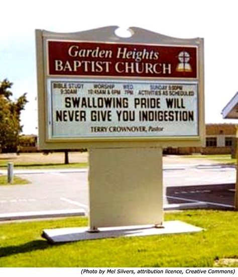 Seeing is not always believing, but have faith-- these signs are hilarious... Church Sign Sayings, Funny Church Signs, Church Humor, Church Signs, Church Bulletin, Christian Humor, Christian Memes, Funny Messages, Baptist Church