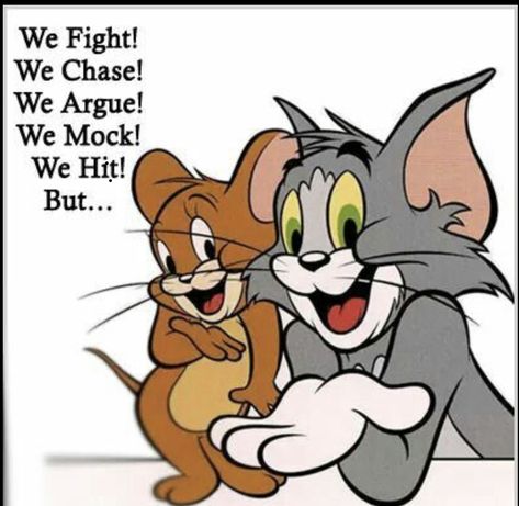 Tom And Jerry Quotes, Pics With Quotes, Tom And Jerry Photos, Tom And Jerry Pictures, Tom And Jerry Wallpapers, Friendship Images, Tom E Jerry, Tom And Jerry Cartoon, Amazing Inspirational Quotes