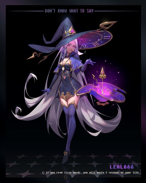 ArtStation - time, 李呱呱Leal Witch Drawing, Witch Characters, Fantasy Wizard, Fantasy Witch, Anime Witch, Witch Design, Concept Art Character, Witch Art, Game Character Design