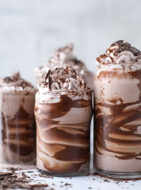 from @howsweeteats Coconut Milkshake, Chocolate Whipped Cream, Cocoa Chocolate, Chocolate Dessert, Chocolate Shavings, Milkshakes, On The Menu, Smoothie Drinks, How Sweet Eats