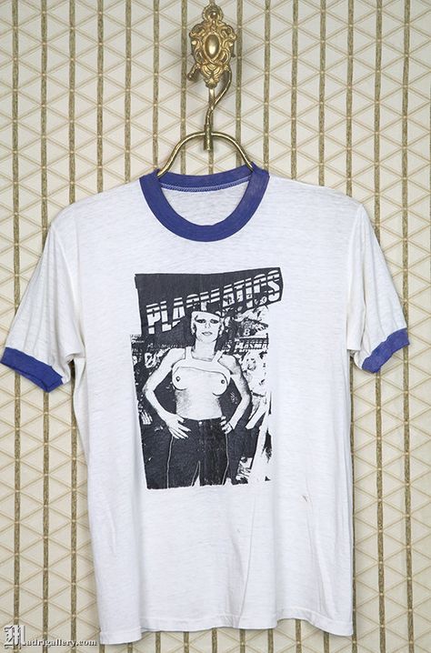 Plasmatics Wendy O Williams vintage & rare T-shirt white Plasmatics Wendy, Wendy O Williams, Lydia Lunch, Iggy Pop, Movie Tees, Joan Jett, Ringer Tee, Ramones, Vintage Band