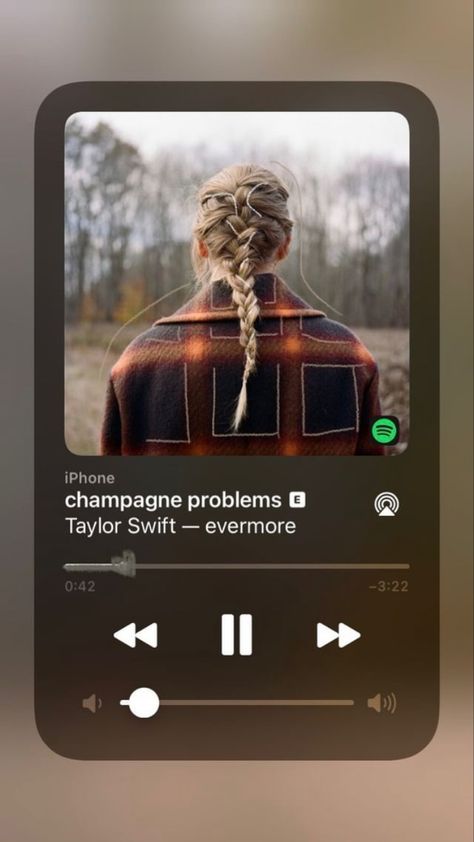 Taylor Swift Spotify, Evermore Taylor Swift, Taylor Swift Evermore, Champagne Problems, Taylor Swift Music, Taylor Swift Songs, I Cant Even, Just Giving, Taylor Swift