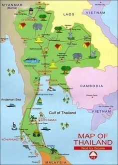 Thailand Tour, Thailand Map, Thailand Honeymoon, Thailand Itinerary, Asia Trip, Thailand Vacation, Thailand Adventure, Thailand Backpacking, Thailand Travel Tips