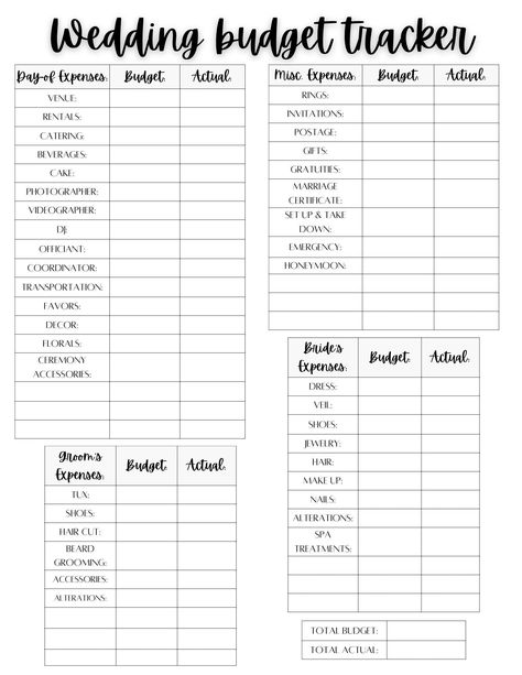 Calling all lovebirds, from recently engaged to future-dreamers! Plan your dream wedding with ease using this budget-friendly tracker. Downloadable and printable at 8.5x11 inches, it's your ultimate guide to budgeting and keeping track of every precious penny.   .#WeddingPlanning #BrideToBe #WeddingInspiration #EventPlanning #DreamWedding Wedding Budget Break Down Percentage, Wedding Day Plan, How To Become A Wedding Planner, Wedding Budget Break Down, Low Budget Wedding Ideas, Mechanic Wedding, Wedding Budget Checklist, Romantic Wedding Vows, Royal Blue Wedding Theme