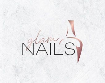 Nail Studio Logo, Nail Artist Logo, Logo Artist, Nails Logo, Makeup Logo Design, Logo Nail, Salon Logo Design, Nail Salon Decor, Nails Yellow