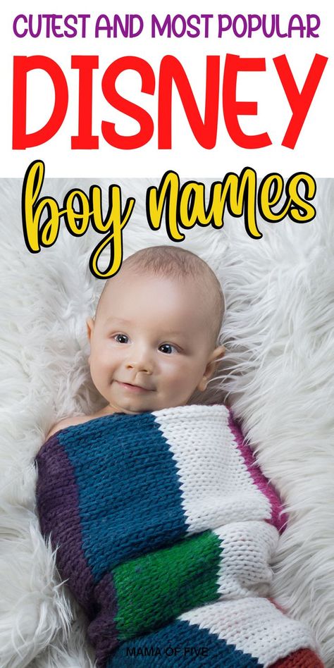 The best names for boys. Cute names for boys that are all about Disney. Best Names For Boys, Disney Boy Names, Disney Character Names, Disney Baby Names, Cool Boy Names, Disney Names, Best Names, Uncommon Baby Names, Traditional Baby Names