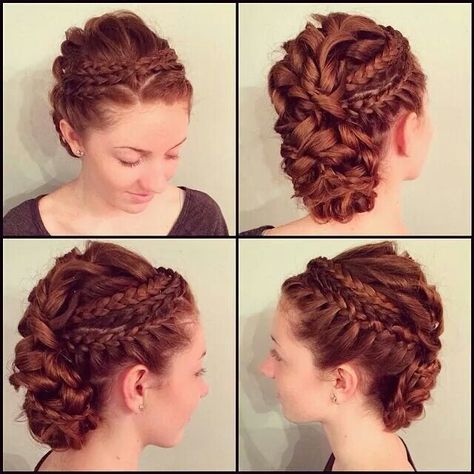 Love it Braids Inspiration, Historical Hairstyles, Medieval Hairstyles, Tight Braids, Viking Hair, Balayage Ombre, Up Dos, Hair Art, Great Hair